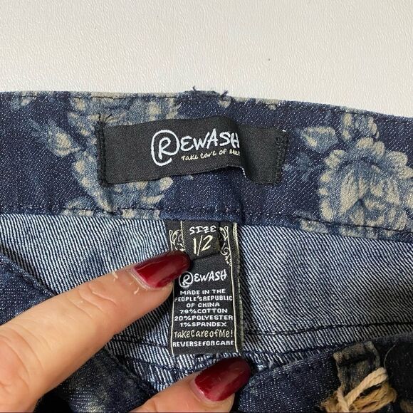 Rewash | NWT Floral Skinny Jeans - Picture 3 of 7